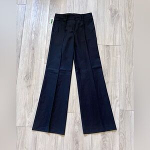 (NWT) Benetton Fleece wool Tailored Pants, size 38